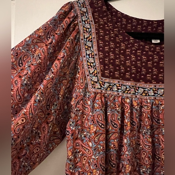 Gap size M flowy boho blouse (F102) - Picture 3 of 9